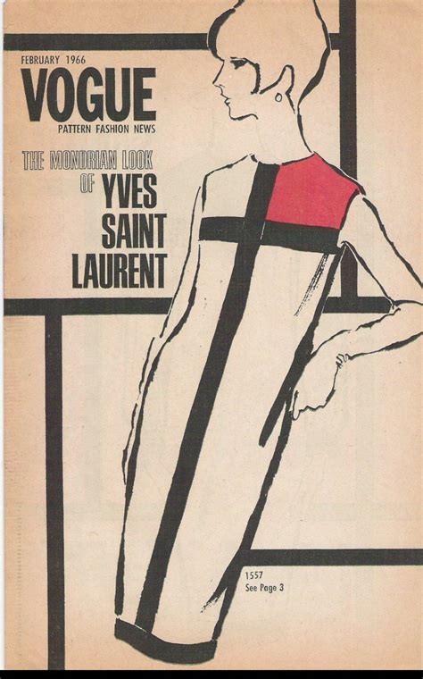 vogue yves saint laurent 1966|yves st laurent fashion week.